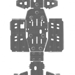 Защита днища рычагов порогов на квадроцикл ATV Stels 600GT/700GT/800GT max/800GT max EFI Storm 40.2181 атв стелс gt