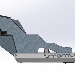 Пороги усиленные для квадроцикла мотовездехода ODES Pathcross 650/850/1000 L Storm MP 0862 Одес Патчкрос Шторм мп0862