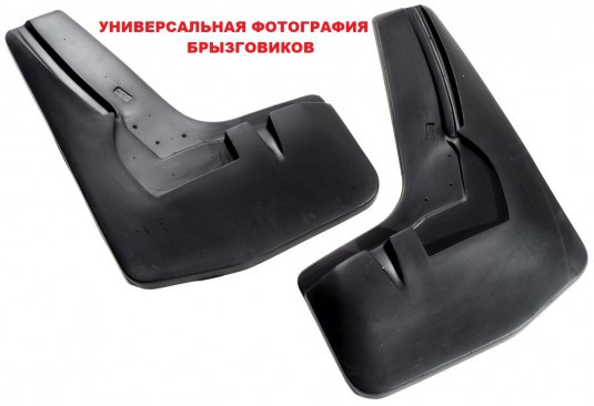 Брызговики для Suzuki SX4 (2007) (передние)\ Fiat Sedici (2006) (передние) Сузуки сх4 Norplast ( Норпласт ) NPL-Br-85-12F Полиуретановые Чёрные