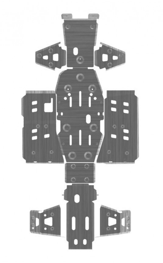 Защита днища рычагов порогов на квадроцикл ATV Stels 600GT/700GT/800GT max/800GT max EFI Storm 40.2181 атв стелс gt
