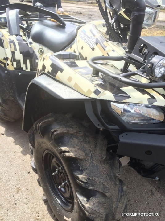 Расширители колесных арок для квадроцикла Suzuki Kingquad 750 2006- Storm MP 0315 сузуки кинг квад 750