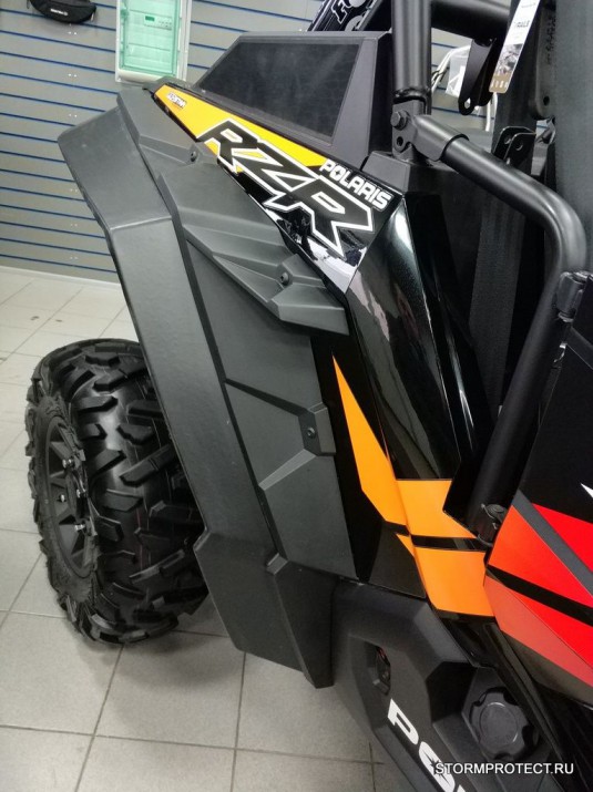 Расширители колесных арок для квадроцикла Polaris RZR 1000 2013-15 / RZR XP Turbo 2016-18 / RZR XP Turbo S 2018- Storm MP 0357 поларис рзр турбо