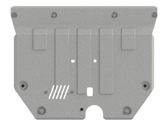 Защита картера двигателя и КПП ( коробки передач ) GAC GS8 II 2023 - 2.0 AT FullWD SUV Sheriff / Шериф 47.5482 AL 4 мм Гак Гс8 2 5482