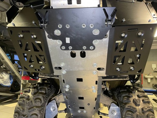 Пороги усиленные для квадроцикла мотовездехода Can-Am BRP Outlander G2 / G2 Max Storm MP 0865 Канам Брп Аутлендер Шторм мп0865