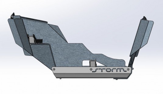 Пороги усиленные для квадроцикла мотовездехода ODES Pathcross 650/850/1000 L Storm MP 0862 Одес Патчкрос Шторм мп0862